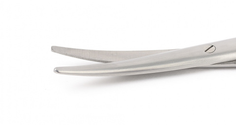 Ножницы диссекционные Lexer, изогнутые,тупоконечные, длина 16 см