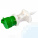 Фильтр-канюля аспирационная "ПолиСпайк-GrСap", воздушный фильтр 0,1 мкм, Цвет крышки-зеленый (100 шт/уп.)