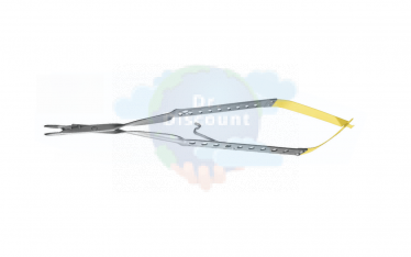 Иглодержатель с режущими кромками, Castroviejo Micro TC, прямой, 15,7 см