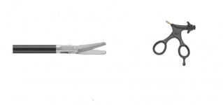 Ножницы METZENBAUM 15 мм, прямые, 2 подвижные бранши, 5 мм, 330 мм
