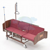 MET REVEL NEW Медицинская кровать для лежачих больных с USB, электрорегулировками, переворотом и туалетом