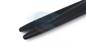 Ножницы диссекционные Metzenbaum черные, прямые, тупоконечные, Supercut, длина 25 см