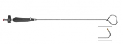 ИЗГИБАЕМЫЕ РЕТРАКТОРЫ ДЛЯ ЛАПАРОСКОПИИ И ПРОВОДНИК, крюк проводник, 330 мм