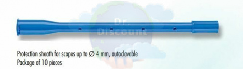 Тубус эндоскопический защитный, для оптик до O4 мм, длина 19 см, автоклавируемый