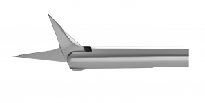 Ножницы прямые остроконечные, 1 акт. бранша, Ø 3,5 мм, 360 мм
