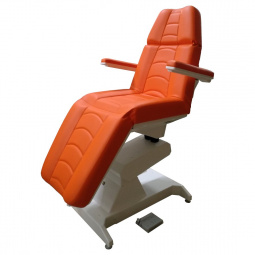 Косметологическое кресло "Ондеви-2", откидные подлокотники, педаль управления