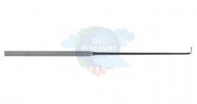 Крючок нейрохирургический Caspar изолированный, длина 25 см, форма на выбор.