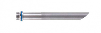 Троакар RZ, с форточным клапаном, нержавеющая сталь, скошенная, диаметр 13 мм