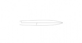 Ампутационный нож Catlin, длина 29 см.