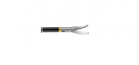 Ножницы METZENBAUM 16 мм, изогнутые по форме дуги, с мелкой насечкой, с твердосплавными вставками, 2 подвижные бранши, 5 мм, 330 мм, без рукоятки