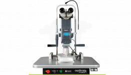 Система офтальмологическая лазерная OPTIMIS Fusion с лампой щелевой модели SL 9800 с призма-удерживающей головкой