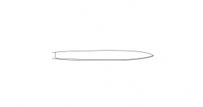 Ампутационный нож Liston, длина 29 см.