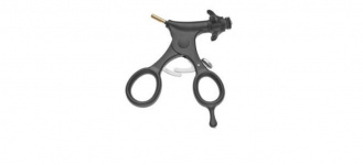 PEEK углепластиковая рукоятка, с ВЧ-коннектором, с широкими кольцами, с вращением, с кремальерой